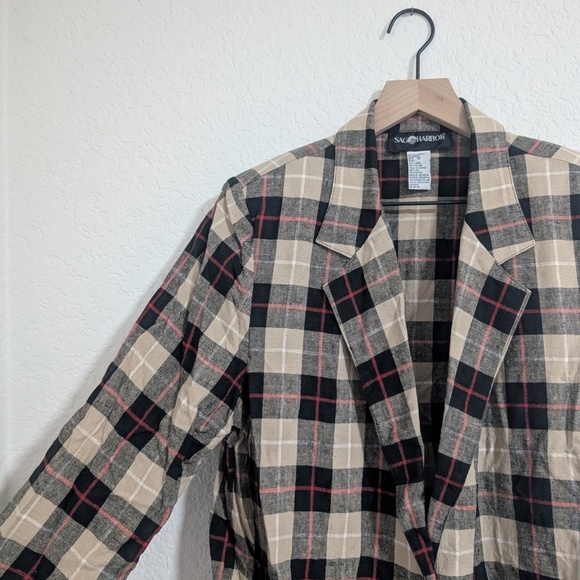 Sag Harbor Linen Blend Blazer / 14 - Picture 5 of 8